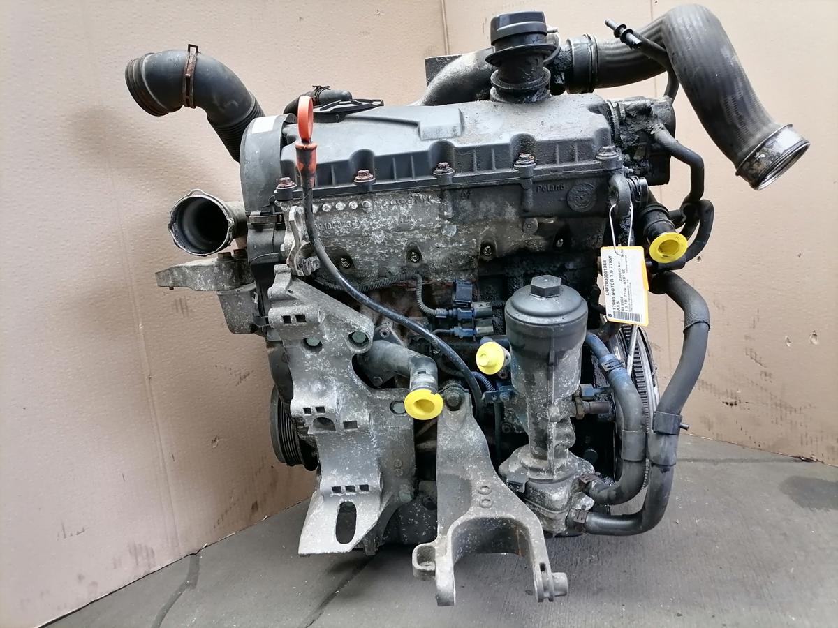 Volkswagen T5 original Motor AXB 1.9 TDI 77kw funktionsgepr&uuml;ft Bj.2004